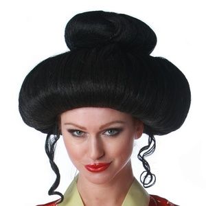 Premium Geisha Theatrical Costume Cosplay Wig